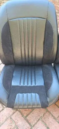 chevelle bucket seats 1969-1972 also set up for headrests which i have