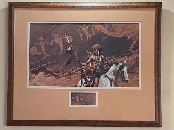 McCarthy In the Land of the Ancient Ones Large Framed Print Art