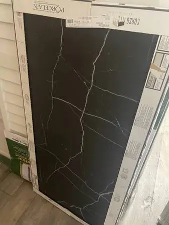 Corso Italia Impero black Matte 24in x 48in