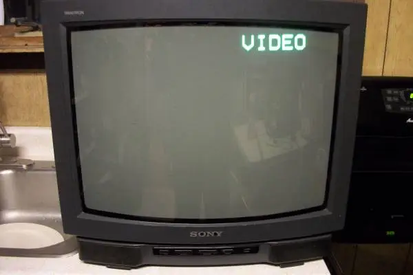 20 Sony Trinitron TV, CRT Old School Television, Has AV Jacks