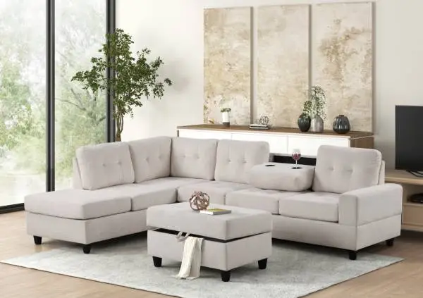 **LIVE IN LUXURY** $49 DOWN GETS YOU A DESIGNER LIVING ROOM SET TODAY!