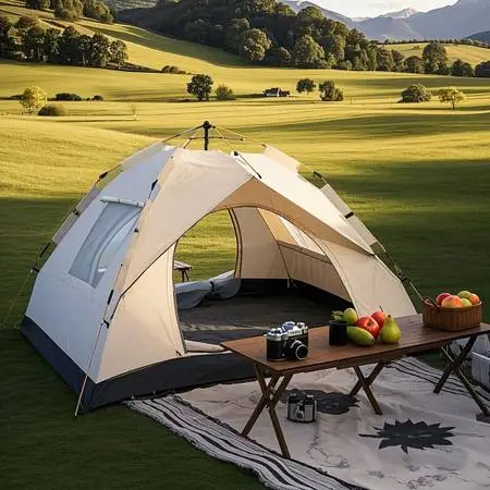 Automatic Pop-Up Camping Tent Windproof And Sun-Resistant