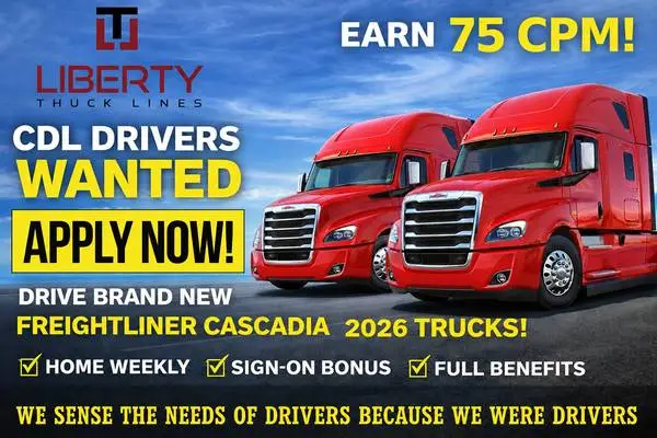 CDL OTR Driver Upto 75 Cpm