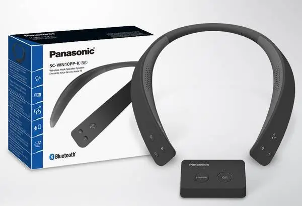 Panasonic WN10 Wireless Wearable TV Neck Speaker with Easy Set Up IPX4