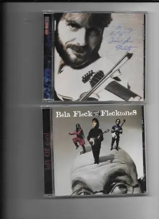 2-CDs Bela Fleck and Jean-Luc Ponty