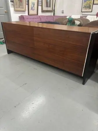 MCM Rosewood & Chrome Dresser/credenza - Glenn of California
