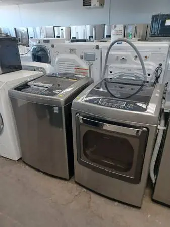 LG GREY-BLACK Washer and Dryer SET Free delivery