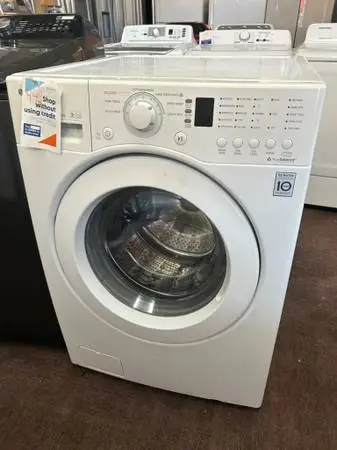 Washing Machine White LG  Front Load