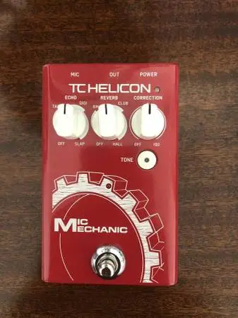 TC-Helicon Mic Mechanic 2 Vocal Effects Pedal