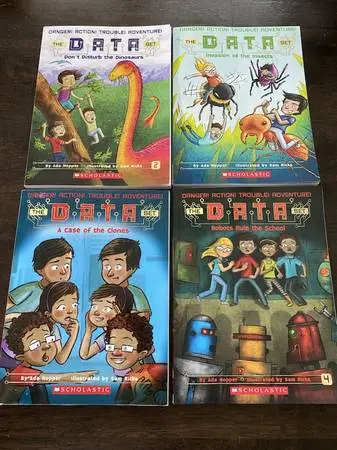 The DATA SET ~ by Ada Hopper ~ 4 Paperback Books