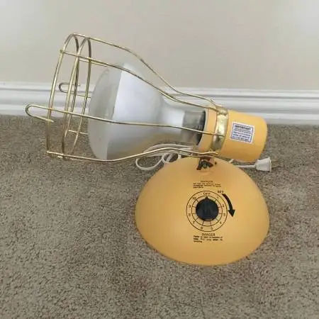 Vintage General Electric Sunlamp kit Model RSK6