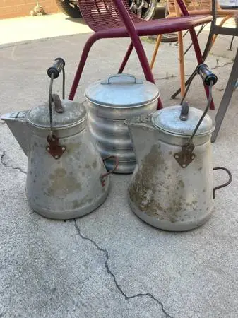Wear-ever&Regal Ware vintage camping equipment