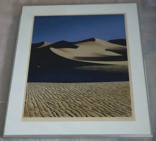 Desert Nights signed Antonio Peticov Serigraph numbered 109/195 (1982)