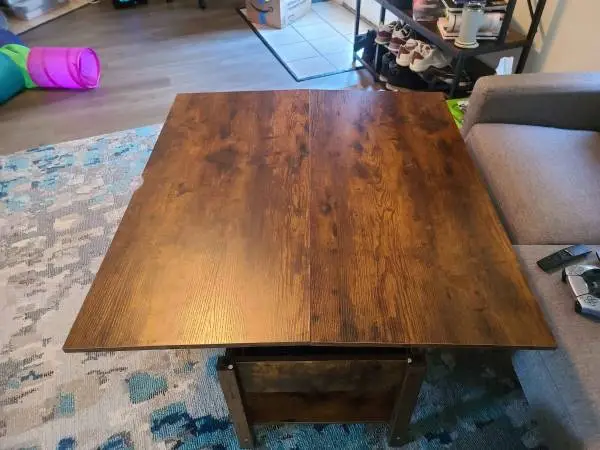 Lift top Coffee table with storage