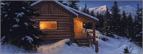 “Wilderness Welcome” by the late naturalist artist Stephen Lyman