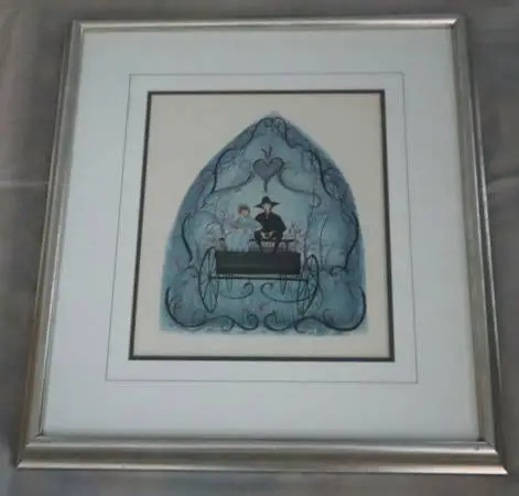 1987 P. Buckley Moss The Newlyweds’ signed numbered print 832/1000
