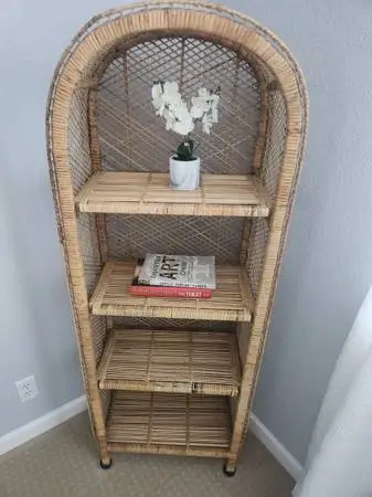 Bamboo shelf