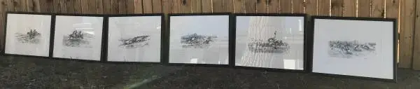 Charles M. Russell Collection Of Limited Edition 6 Prints 211/750