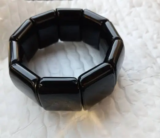 Black Agate Bracelet (NEW)