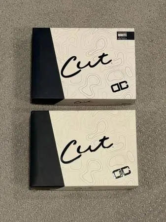 NEW in Box GOLF BALLS CUT DC Dual Core WHITE 2 dozen 24 balls