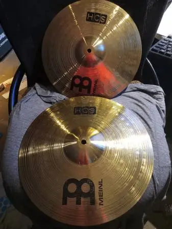 Meinl HCS 13 Hi Hats and 14 Crash