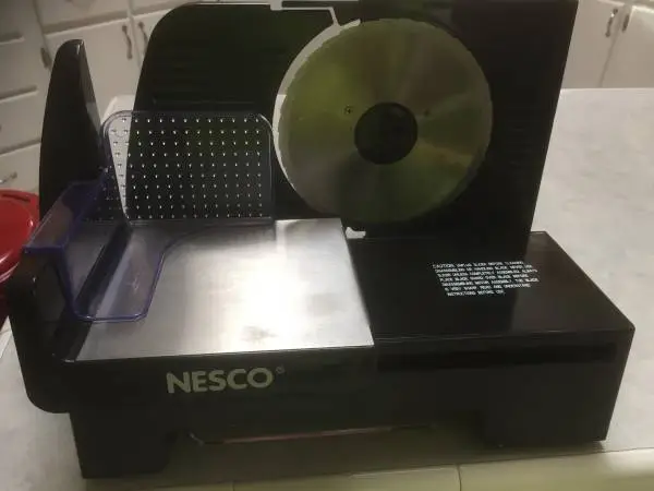 meat slicer, GE frig, Amana freezer