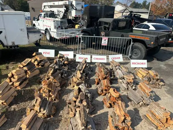 Firewood for cooking and heating