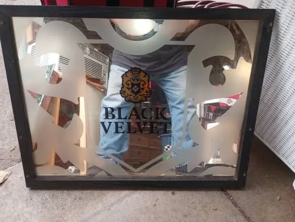 Black Velvet mirror
