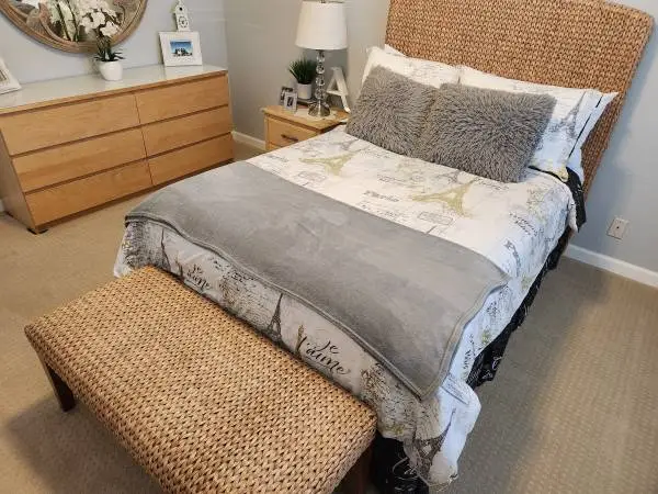 Bed dresser head board and more