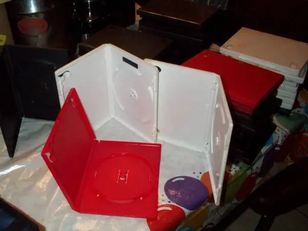 40 DVD CD empty Movie CASES Hard Plastic Protection Jewel Case Lot