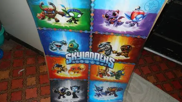 rare Skylanders mini poster