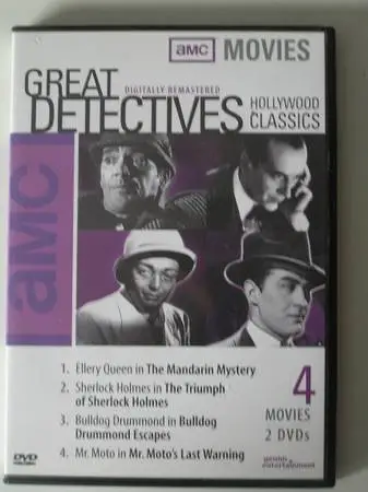 GREAT DETECTIVES * (4) HOLLYWOOD CLASSICS