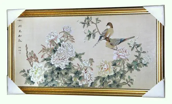 *** ((( EXQUISITE PAINTING ON SILK GONG-BI STYLE MUST SEE - ))) ***