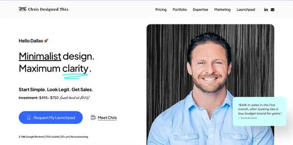 Website Design → the 10-Second Yes Method