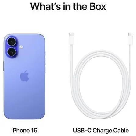 iPhone 16 - 128 GB - Ultramarine (Unlocked) Smartphone