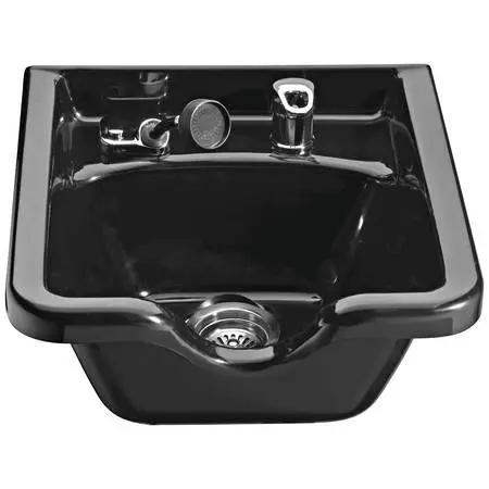 NEW BLACK SALON SHAMPOO BOWL