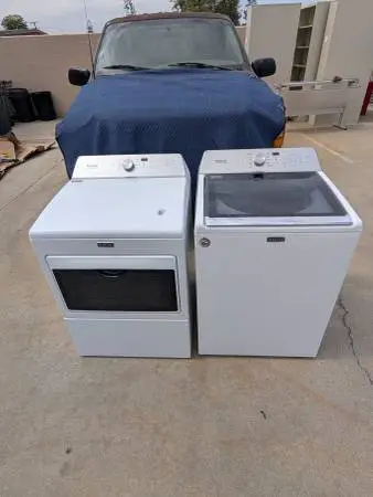 Maytag washer and dryer