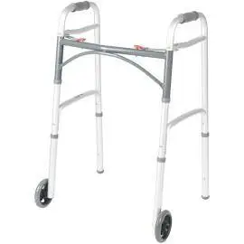 Adult Heavy Duty Folding Walker (Invacare) Wide Opening