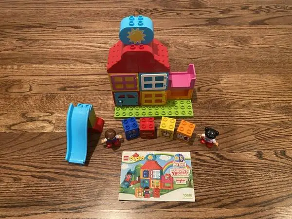 (*.*) LEGO DUPLO 10616 MY FIRST PLAYHOUSE Complete with Instructions