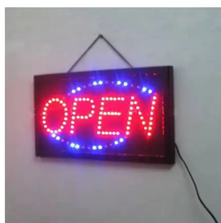 19x10 LED Open Sign