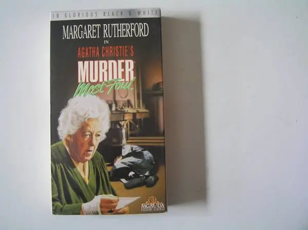 MURDER MOST FOUL * VHS * 1960s BRITISH CLASSIC