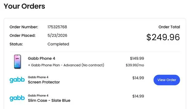 Gabb phone for young teens