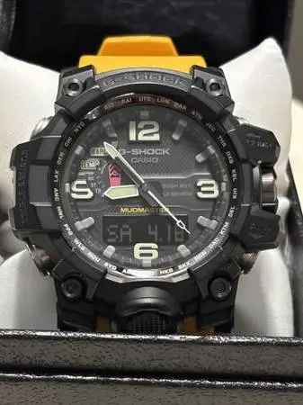 Casio Mudmaster GWG-1000-1A9JF Yellow band Men’s Watch