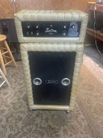 Kustom K 109-2 Amp and 212 Cab Iconic 1969