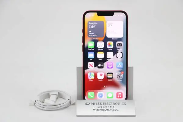 EXCELLENT - Apple iPhone 13 Red 128GB *FACTORY UNLOCKED* 99% BH