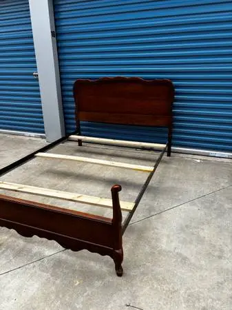 PRICE REDUCED Antique Bassett French Provincial Full Size BedFrame