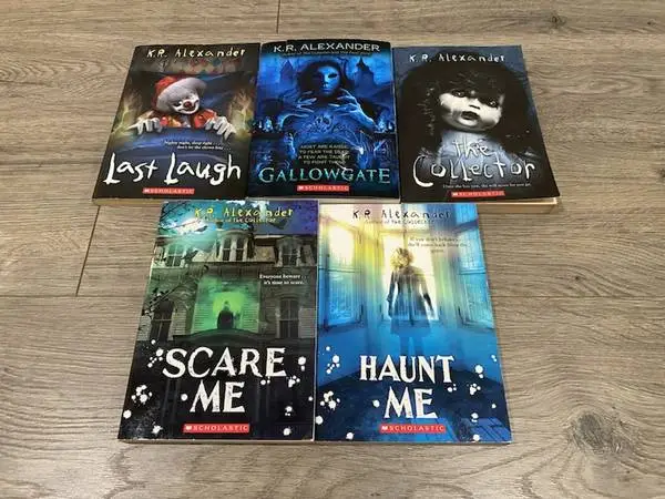 K.R. ALEXANDER, 5 HORROR / SCARY BOOKS  Scholastic Horror Books