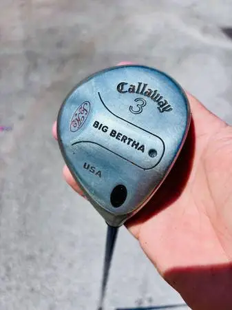 Callaway Big Bertha 3 Driver Golf Club – RH Regular Flex – Great Cond