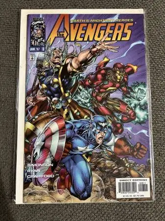 Avengers Vol 2 #8 June 1997 Marvel Comics