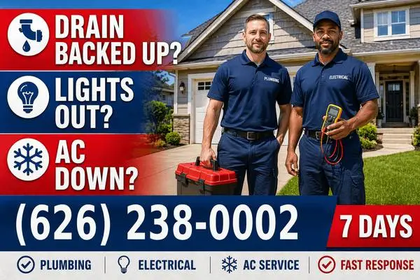 ✅ Plumber • Electrician • AC HVAC Repair – No Shortcuts, Solid Work